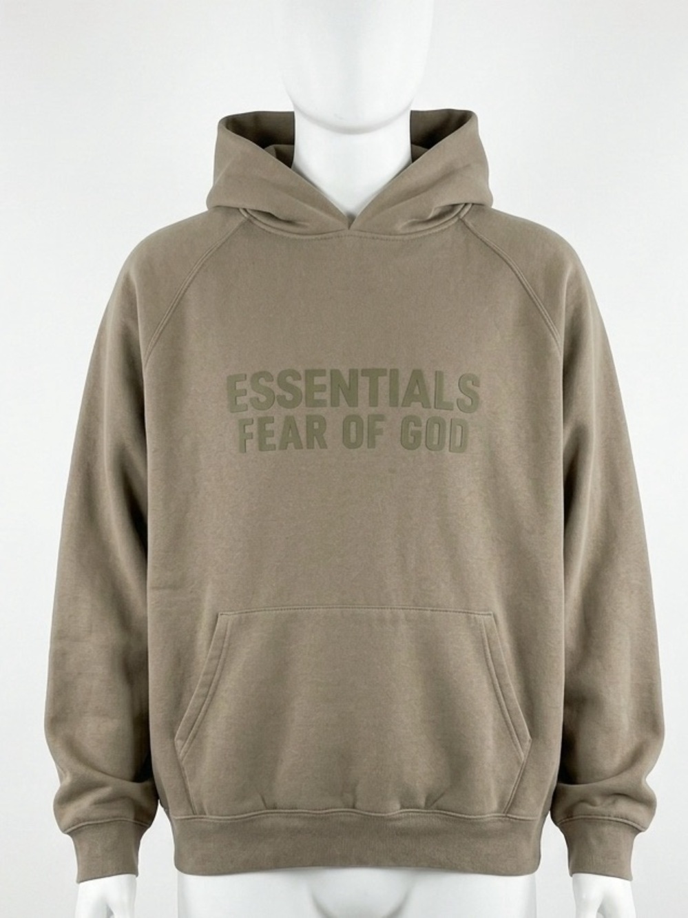 Essentials Fear of God Pullover Hoodie in WOOD Size XL Unisex
